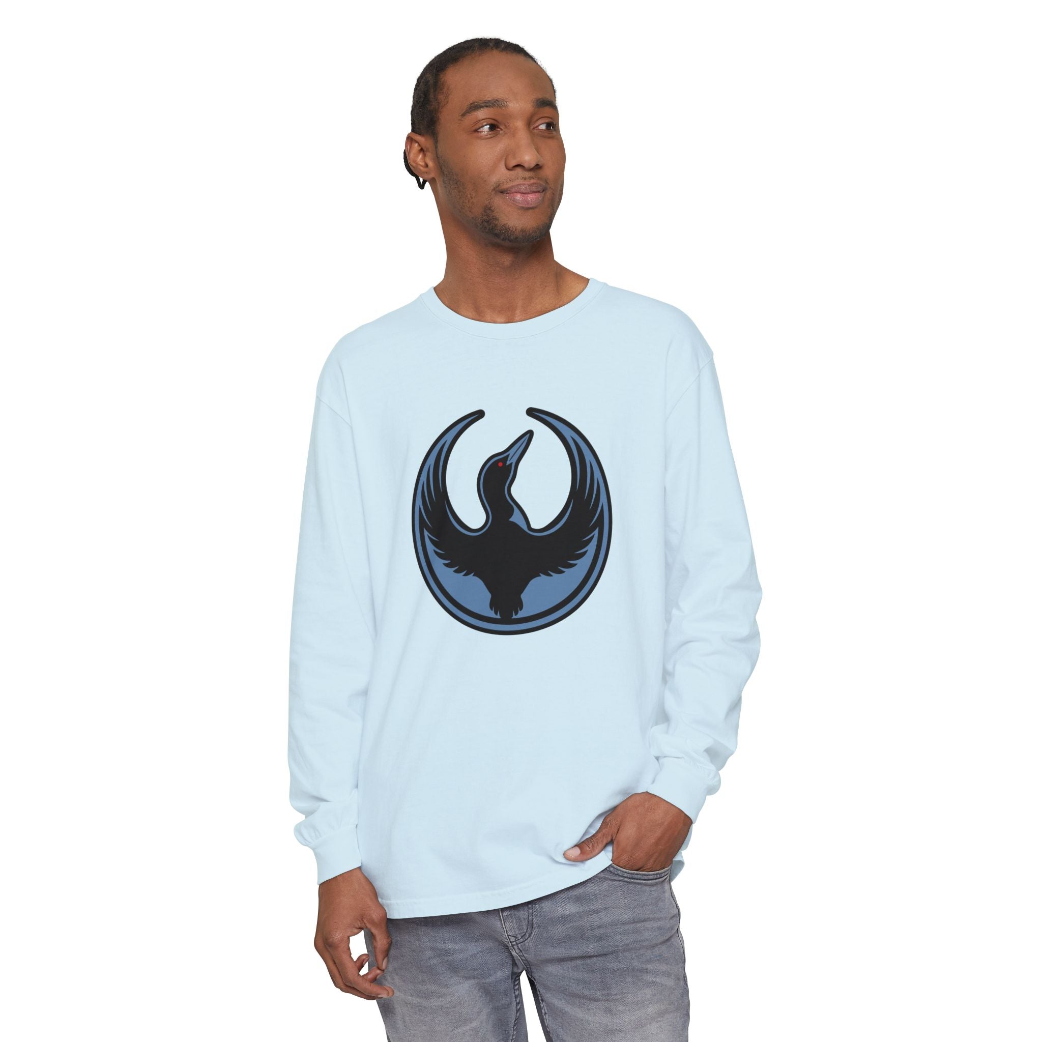 Unisex Garment-dyed Long Sleeve T-Shirt